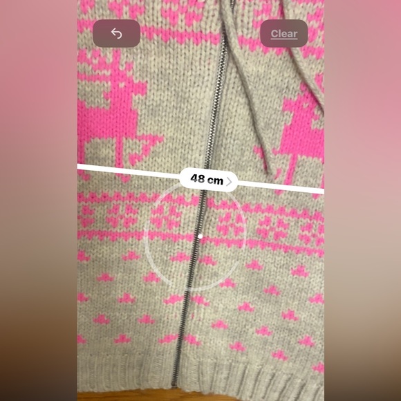 American eagle knitted cardigan with hood - Picture 10 of 10